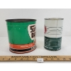 Image 2 : LOT OF 2 - SUPERTEST 5 LBS GREASE CAN & B/A MOTOR OIL QT CAN 