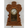 Image 3 : 1905 E. INGRAHAM "GILA" 8 DAY OAK CLOCK