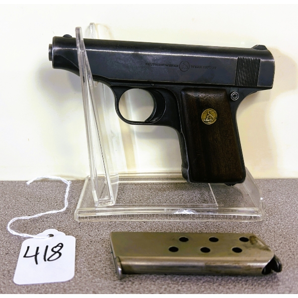 DEUTSCHE WERKE ORTGIES IN 6.35MM - PROHIB 