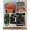 Image 1 : LOT OF 5 - BUSHNELL CELLU CORE TRAIL CAMERA, BLACK HAWK COLT 1911 HOLSTER, ETC