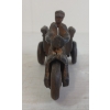 Image 3 : CAST IRON CRASH CAR MOTORCYCLE 