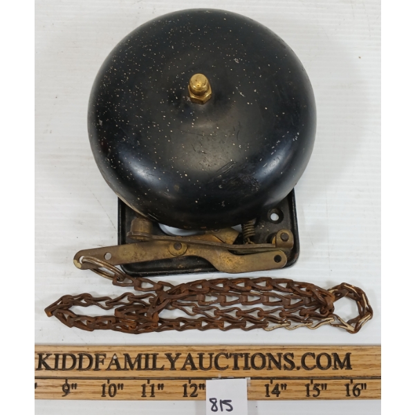 SCHOOL'S FIRE BELL
