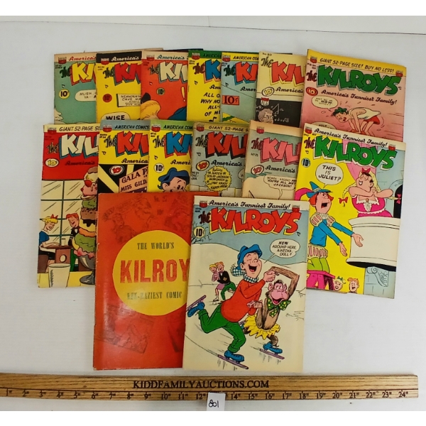 LOT OF 15 - 10 CENT ACG KILROYS COMIC BOOKS