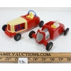 Image 1 : LOT OF 2 - FRICTION RACE CARS - INCL SAUNDERS