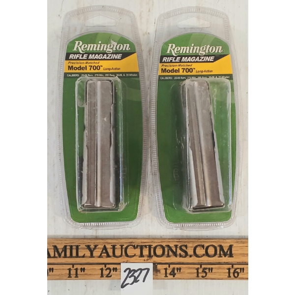 LOT OF 2 - REMINGTON RIFLE MAG MODEL 700