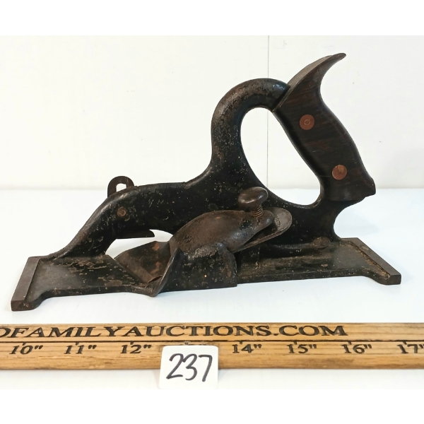 AUBURN METALLIC FILLETER / JACK PLANE - CIRCA LATE 1800s / EARLY 1900s
