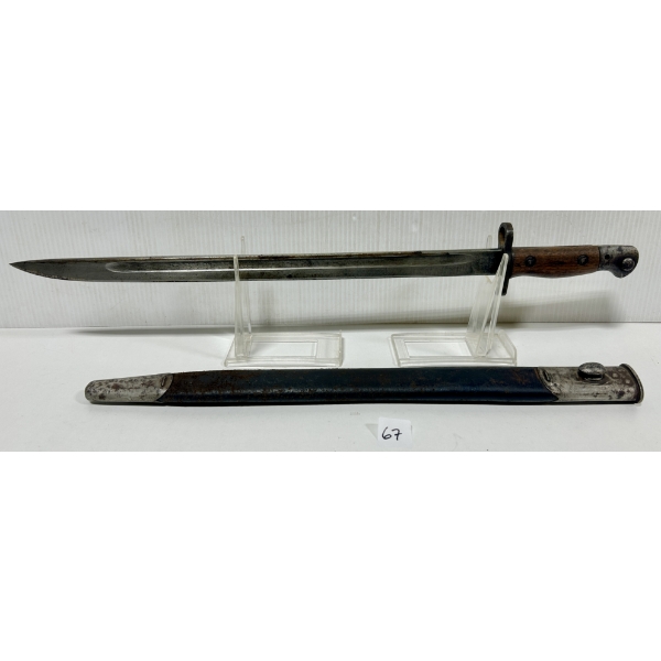 LEE ENFIELD NO. 1 MK. 3 BAYONET WITH SCABBARD