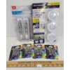 JOB LOT - COLOR CHANGING LIGHTS, BATTERIES & GLOBE NIGHT LIGHT (P22065772)