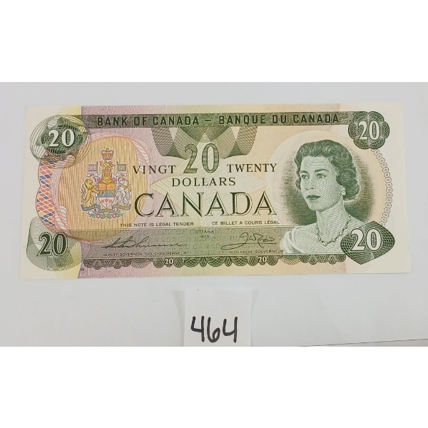 1979 CDN $20 BANKNOTE - UNCIRCULATED