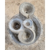 Image 3 : FOUR TIER CEMENT GARDEN FOUNTAIN 