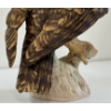 Image 5 : LOT OF 3 - W. GOEBEL SCREECHOWL, BARN OWL & BALD EAGLE FIGURINES