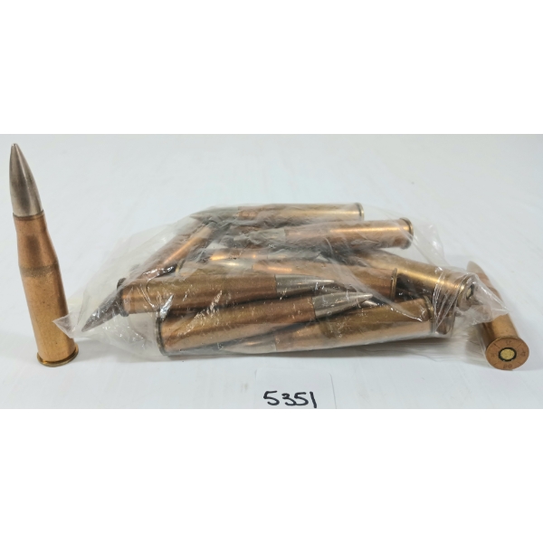 AMMO: 20X 8X56R - 1938 HUNGARIAN MARKED RNDS