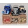 Image 4 : LOT OF 3 - ERTL 1930 FORD ROADSTER, 1936 FORD PANEL VAN & 1938 CHEVY PANEL TRUCK DIECAST MODELS