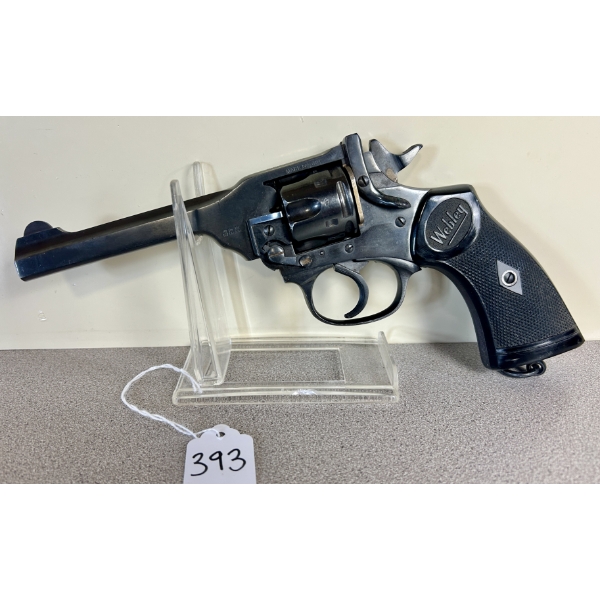 WEBLEY MKIV IN .38 S&W - RESTRICTED 