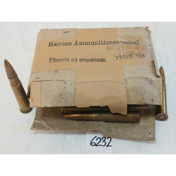 AMMO: 48X 1948 DANISH .303BRITISH