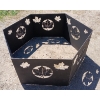 Image 1 : CAST IRON MAPLE LEAF FIREPIT RING
