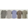 Image 3 : LOT OF 5 - BRIXTON & CLASSIFIED MEN'S MEDIUM BUTTON-UP T-SHIRTS
