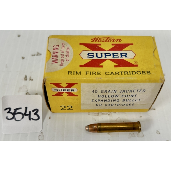 AMMO: 50X WINCHESTER .22 WMR - 40 GR HP
