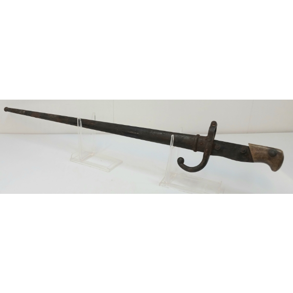 FRENCH GRAS MODEL 1875 BAYONET W/ SCABBARD