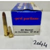 Image 1 : AMMO: 50X PPU .22 HORNET - 45 GR SP
