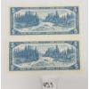 Image 2 : LOT OF 2 - 1954 CDN $5 BANKNOTES