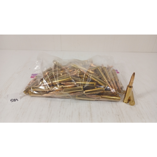 AMMO: 100X SELLIER & BELLOT 6.5X55 SWEDISH MAUSER - 140GR - FMJ