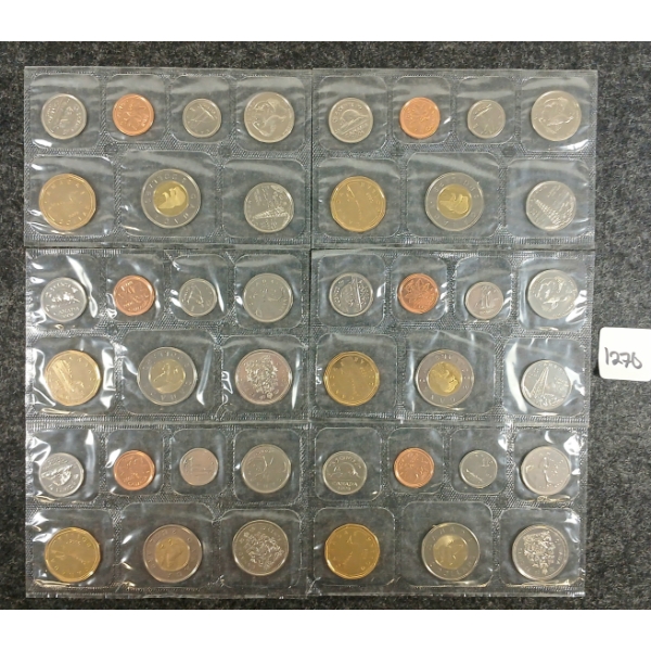 LOT OF 6 - 2005 & 2006 RCM UNCIRCULATED PROOF SETS