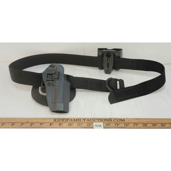 511 TACTICAL BELT W/ BLACKHAWK HOLSTERS