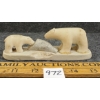 Image 6 : BEARS EATING SEAL - SIGNED - STONE
