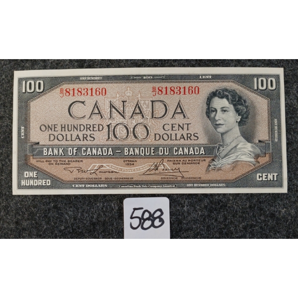 1954 CDN $100 BANKNOTE