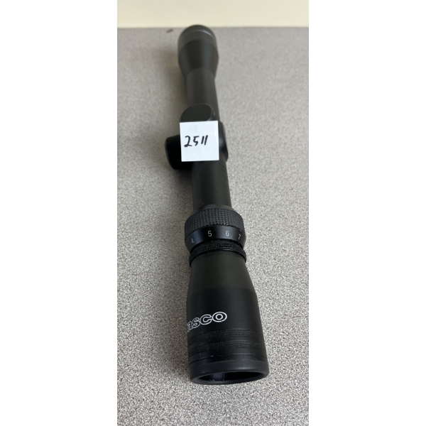 TASCO 3-9 SCOPE CLEAR WITH CROSSHAIRS 