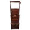 Image 3 : MAHOGANY & BRASS SHIP WASHSTAND - 19TH CENTURY