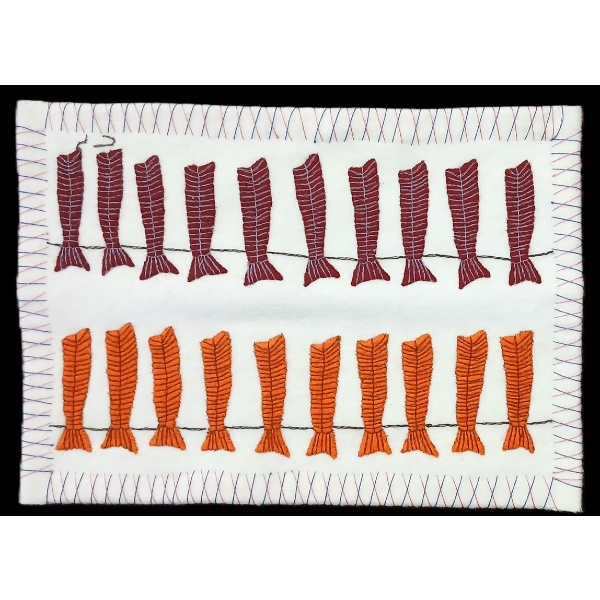 WOOL WALL HANGING - UNSIGNED