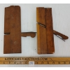 Image 1 : LOT OF 2 - MOULDING PLANES - INCL VERTICAL WEDGE DESIGN & CAVETO PROFILE