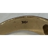 Image 4 : CAST 10KYW GOLD CLUSTER RING W/ 9 SINGLE CUT DIAMONDS
