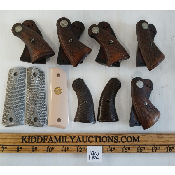 LOT OF 8 - COLT GRIPS