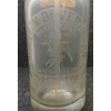 Image 4 : PURITAN BEVERAGE CO. - CLEAR ACID-ETCHED - 26OZ SELTZER BOTTLE