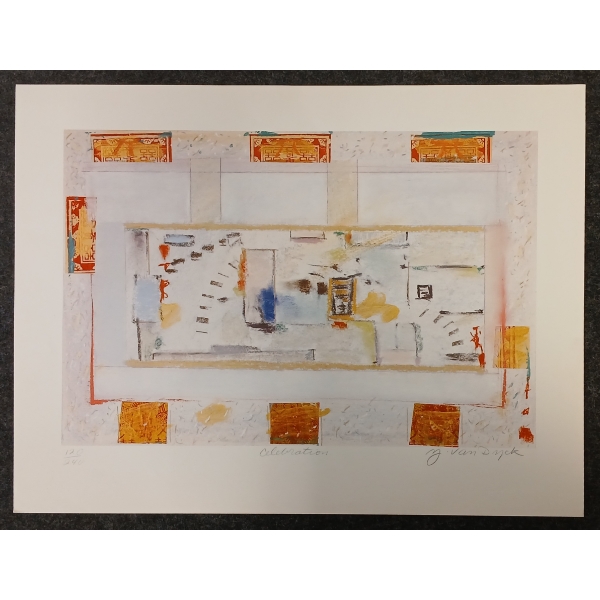 "CELEBRATION" BY YOLANDA VAN DYKE (PRS CDN ARTIST) - PRINT