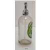 Image 3 : GOLDEN EAGLE BEVERAGE - CLEAR ACID-ETCHED - SELTZER BOTTLE