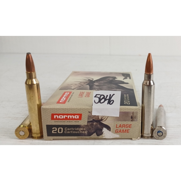AMMO: 20X NORMA & FEDERAL .300WIN MAG - 180GR