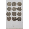 Image 1 : LOT OF 12 - CDN $1 COINS - INCL 1971 & 1975, ETC.