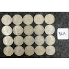 Image 4 : LOT OF 20 - 1968 CDN 25 CENT COINS 