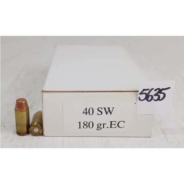 AMMO: 50X MIXED .40S&W - 180GR - EC