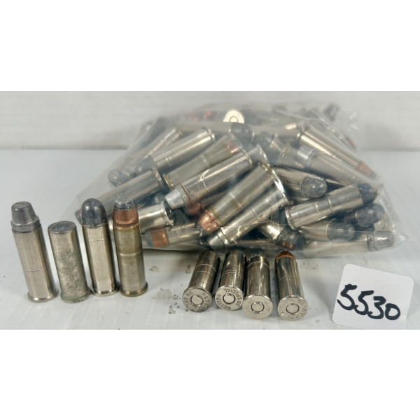 AMMO: 125X MIXED RELOADS .38 SPL - LSWC, LWC, LRN & SP