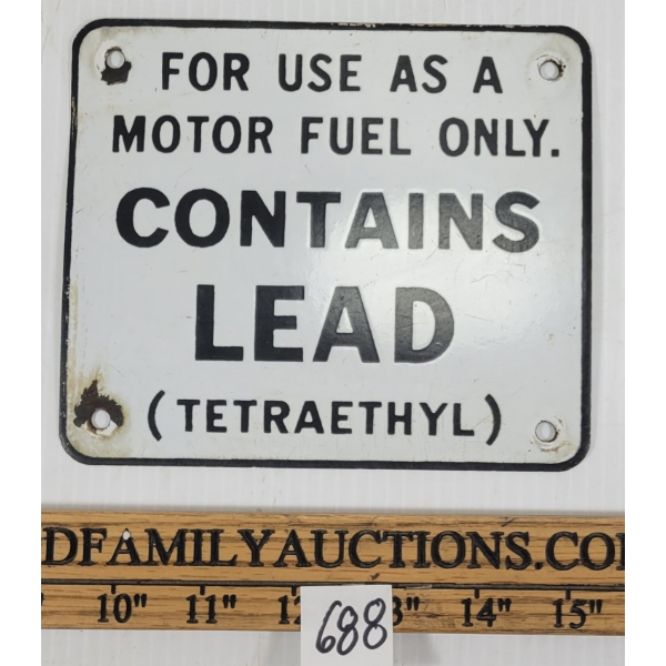 CONTAINS LEAD SSP SIGN