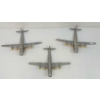 Image 3 : LOT OF 3 - THOMAS TOY PLASTIC USAF PLANE MODELS