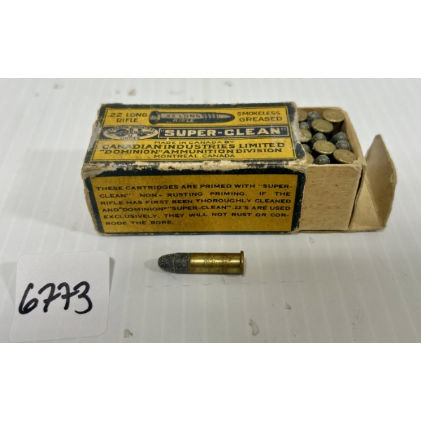 AMMO: 50X CIL SUPER-CLEAN .22 LR