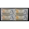 Image 2 : LOT OF 18 - 1973 CDN $1 BANKNOTES - INCL CONSECUTIVE