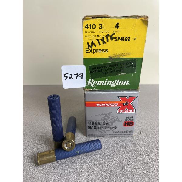 AMMO: 50X MIXED 410 GA 3IN 