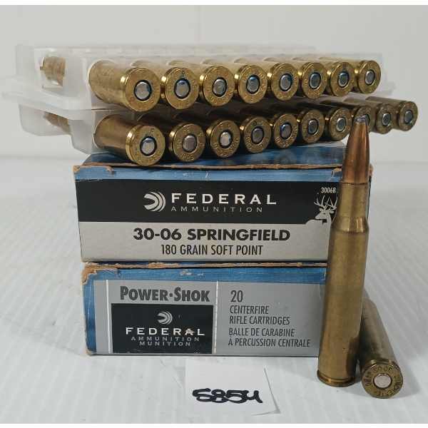 AMMO: 40X MIXED .30-06 SPRG - 180GR - SP